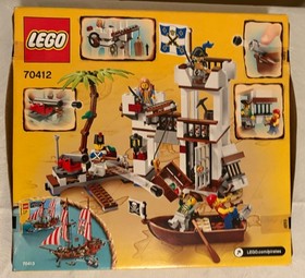 LEGO Pirates Soldiers Fort 70412 New never opened RETIRED!  damaged box