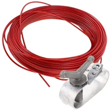  1Set Cable with Ratchet - Heavy Duty Pool Cover Cable and Winch Kit Wire and