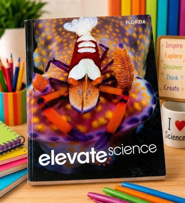 Florida Elevate Science Workbook Pearson STEM Homeschool Classroom Book