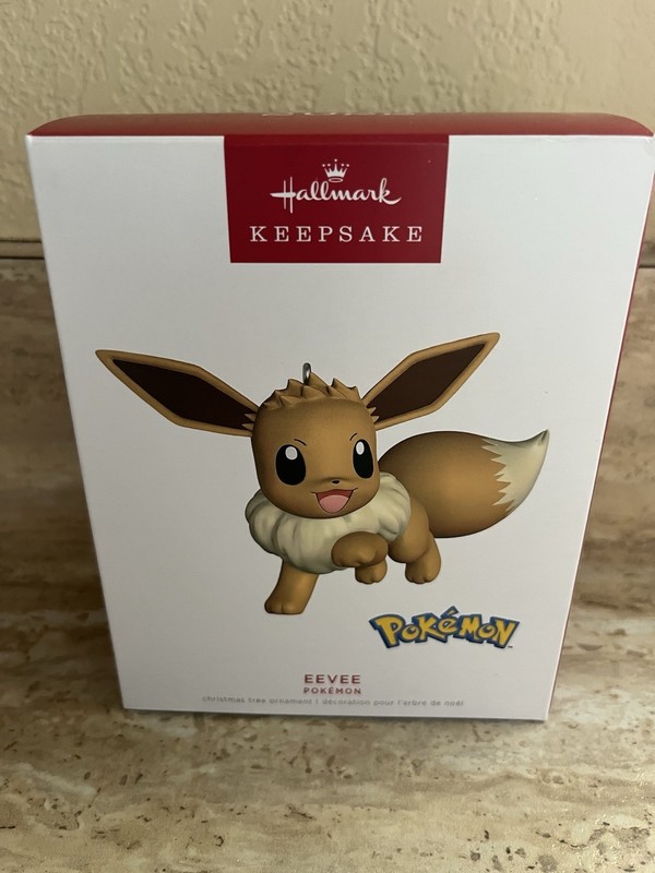 Hallmark Keepsake Ornament 2022 Pokemon Eevee Free Fast Shipping Brand New