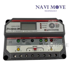 New MORNINGSTAR PROSTAR PS-30M With LCD Display PWM Charge Controller 12/24V 30A