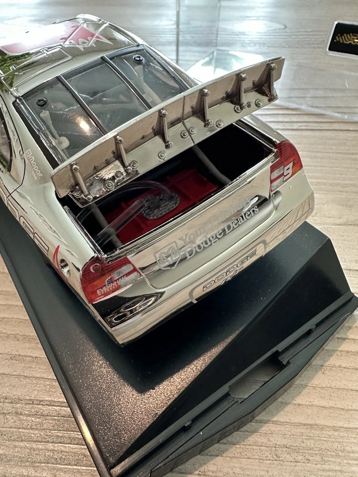 NASCAR EDICIÓN LIMITADA BILL ELLIOT #9 DODGE CON MUHAMMAD ALI ACTION 2001 Foto 4 de 4