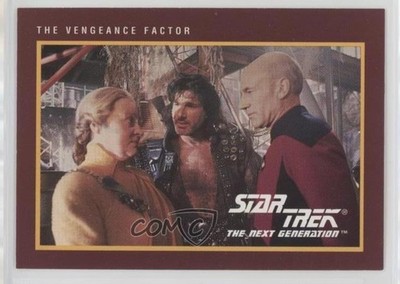 1991 Impel Star Trek 25th Anniversary Jean-Luc Picard The Vengeance Factor 04rl