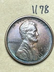 1909-VDB LINCOLN WHEAT CENT, VERY HIGH GRADE AU, Almost Uncirculated #1178