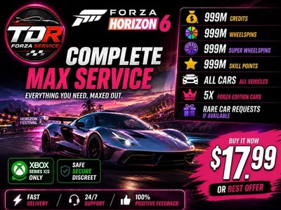 Forza Horizon 6 Max Max   Max   All  ️ 5X FE  ️  Xbox