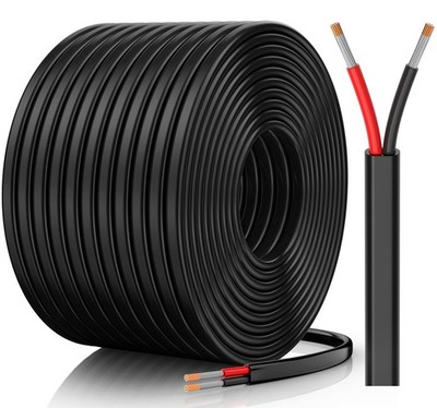 16 AWG 2 Conductor Electrical Wire, Flexible Tinned Copper for Automotive,