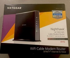 Netgear Nighthawk C7000 Modem Router Combo AC1900 WiFi DOCSIS 3.0 SEALED