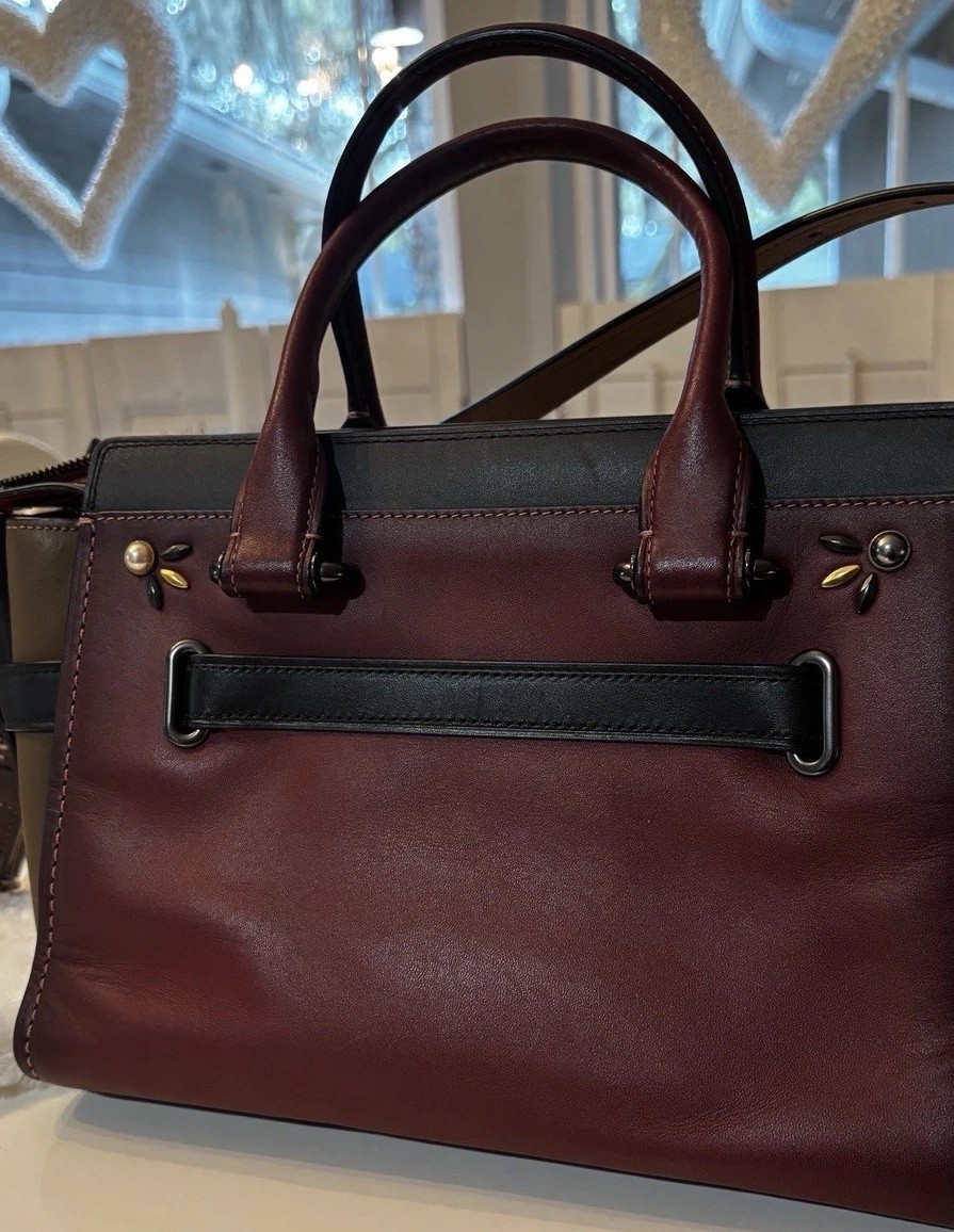 COACH Swagger 27 with Colorblock  Patchwork Prair… - image 13