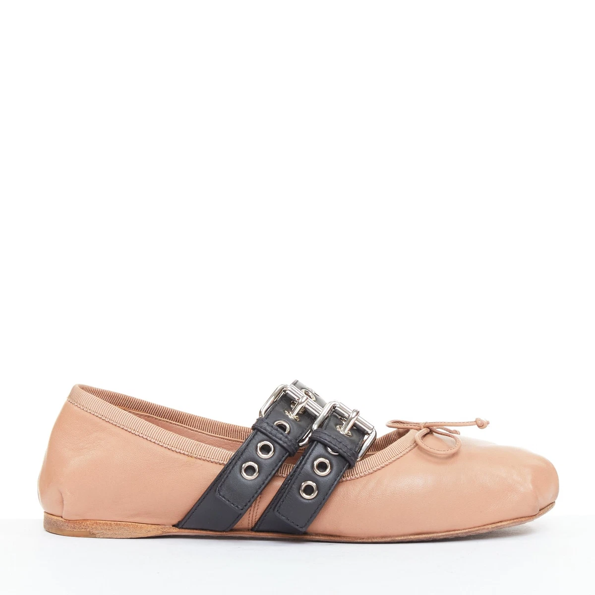 Buckle Ballet Miu Miu Flats for Women for sale | eBay
