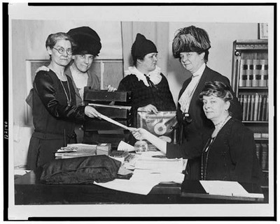 Elizabeth Hauser,Katherine Ludington,Ruth Morgan,Belle Sherwin,Maud Wood Park