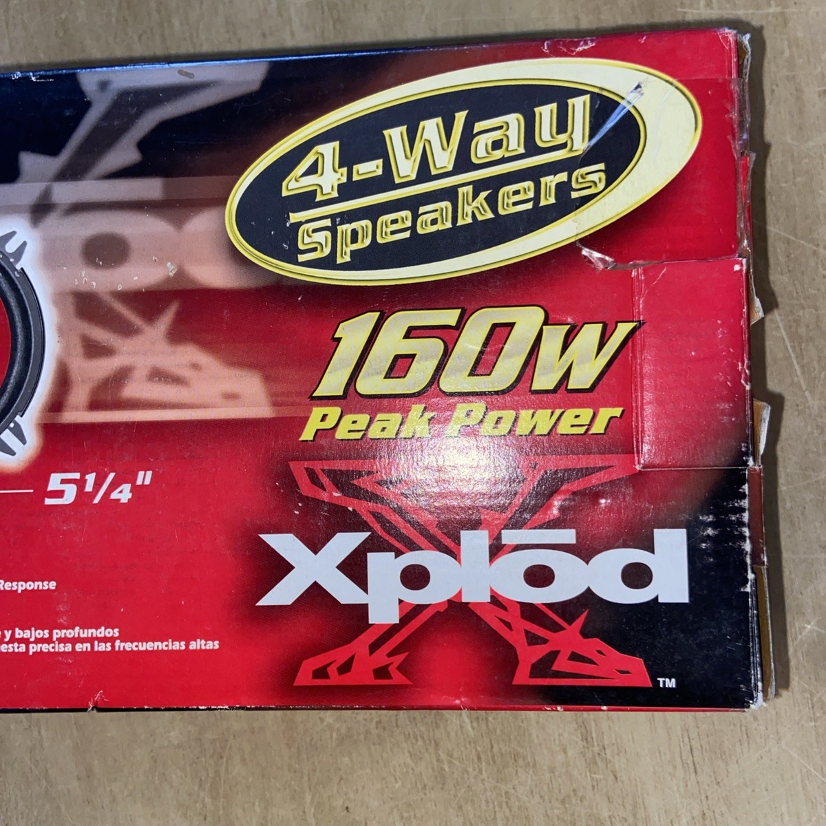 SONY Xplod XS-R1341 160 Watt Peak Power 4waySpeakers Open NOS | eBay