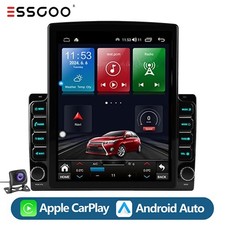 9.7" 4 64G Apple Carplay Car Stereo Radio Double 2 Din GPS Android 15 WIFI CAM