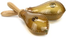 Latin Percussion LP393-RH Salsa Rawhide Maracas 5-pack Bundle