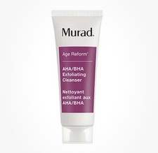 Image of Murad Age Reform AHA/BHA Exfoliating Cleanser 30ml Travel Size new no box