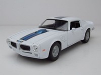 Pontiac Firebird Trans Am 1972 Weiß Modellauto 1:24 Welly