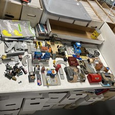 Vintage Micro Machine Galoob Lot of Playset Parts and Pieces, Battle Zones