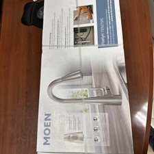 Moen Haelyn F87627SRS Spot Resist Stainless 1-Handle Residential Filtered Faucet
