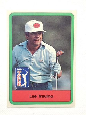 #ad 1982 Donruss Golf Stars Lee Trevino #23 $2.50