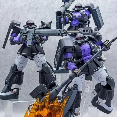 Sammlerstück HGUC 1/144 Modellbausatz Set Gundam MS-06R-1A Zaku Actionfigur Spielzeug X 3