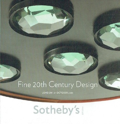 Sothebys October 2009 Fine 20th Century Design 