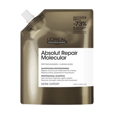 Loreal Serie Expert Absolut Repair Molecular Shampoo 500 ml NACHFÜLLPACK refill