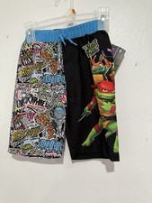 Nickelodeon Ninja Turtles Boys Swim Shorts Summer Size 4TNWOT