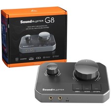 Creative SoundBlaster G8 Hi-Res Gaming DUAL USB DAC/Amp GameVoice Mix Virtual7.1