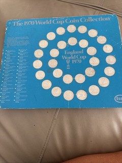 The 1970 World Cup Coin Collection.