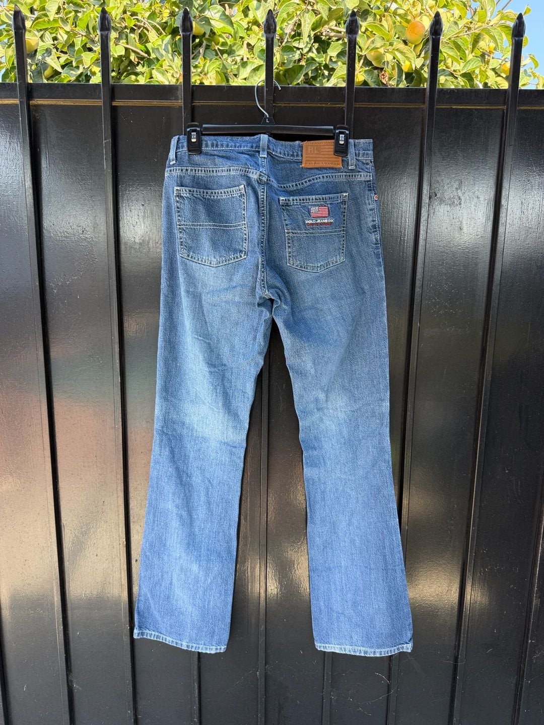Vtg Polo Jeans Co. Ralph Lauren Kelly Jean Size 6x32 Blue Denim
