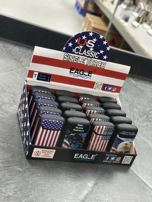 EAGLE USA CLASSIC SINGLE TORCH with SAFE STOP- DISPLAY OF 20