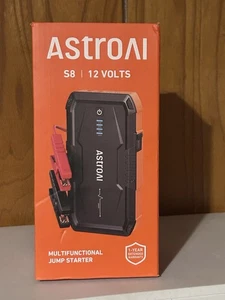 AstroAI S8 Car Battery Jump Starter 1500A Battery Pack (Orange) BRAND NEW