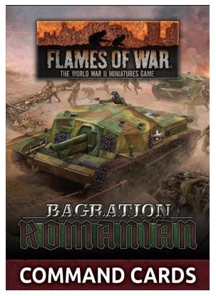 Пламя войны Багратион румынские командные карточки 2590₽