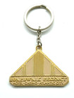 Vintage Boardwalk Regency Hotel Casino Atlantic City New Jersey Keychain Keyring — photo 1