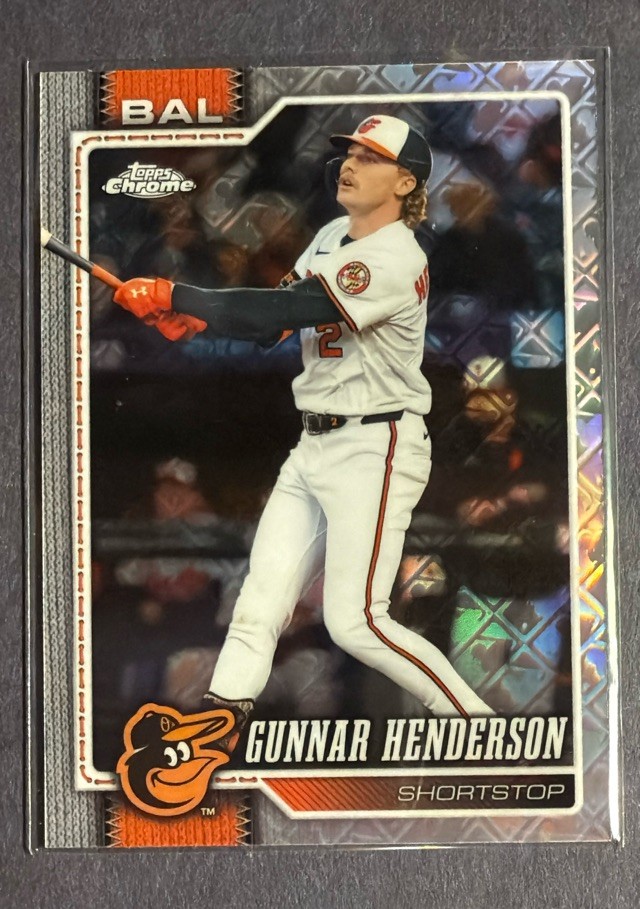 Gunnar Henderson-2026 Topps Chrome Logofractor Edition