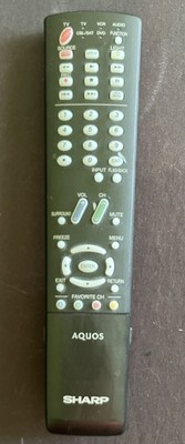 Genuine Sharp Aquos TV Remote Control GA551WJSA GA724WJSA GA363WJSA GA759WJSA