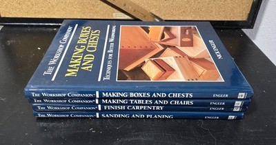 Workshop Companion Lot Of 4 HC Volumes Nick Engler Rodale Publishing