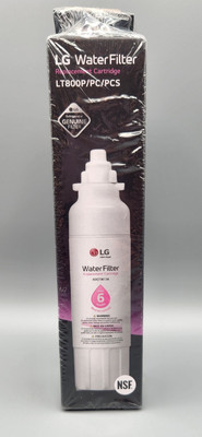 LG Genuine LT800P/PC/PCS Refrigerator Replacement Water Filter  6 month/200 gal