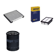HENGST FILTER-PAKET SET passend für HYUNDAI i20 II GB IB / 1.2 75+84 PS