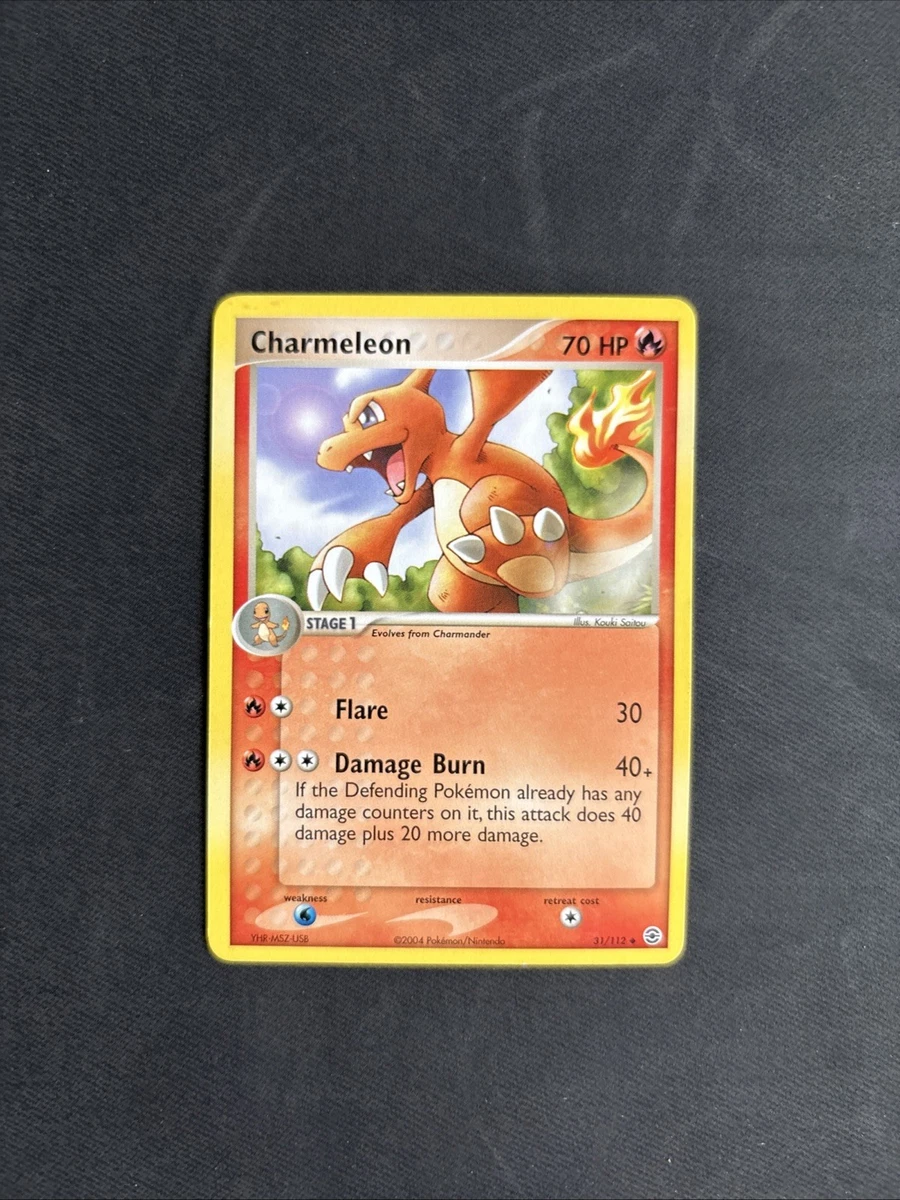 Charmeleon Pokémon TCG EX FireRed & LeafGreen Individual Trading