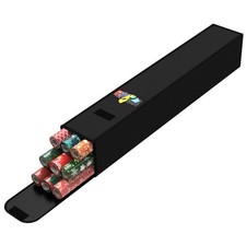 Demao Wrapping Paper Storage Bag 31", Gift Wrapping Paper Organizer Black-1P