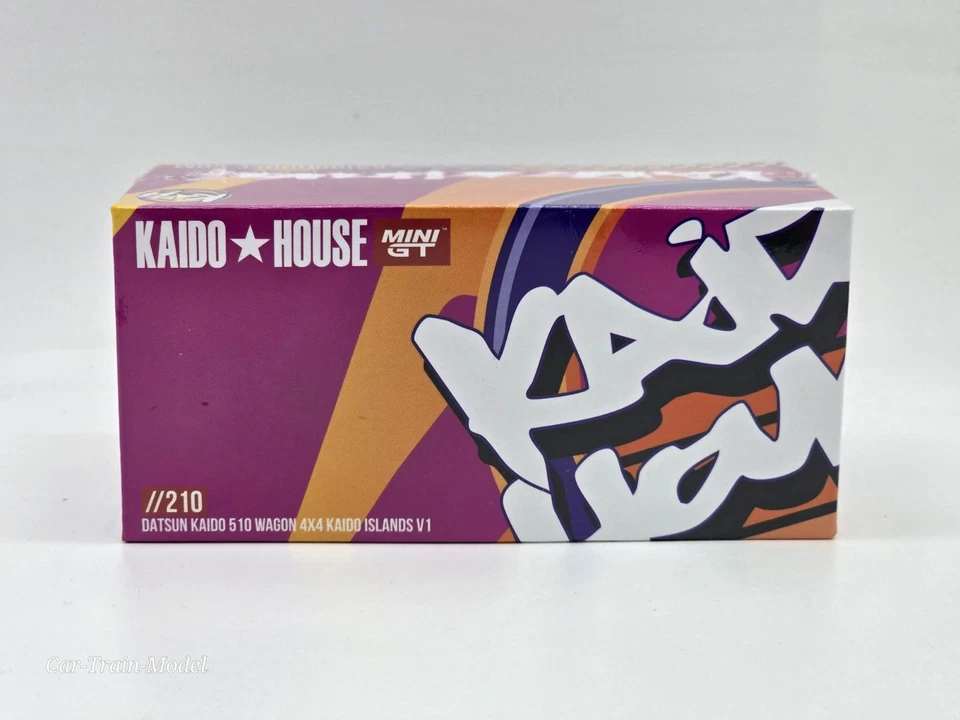 Datsun KAIDO 510 Wagon 4x4 Kaido ISLANDS V1 - MiniGT KAIDO HOUSE 1:64 - Immagine 2 di 2