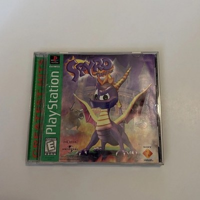 Spyro the Dragon PS1 PlayStation 1 CIB Complete Greatest Hits