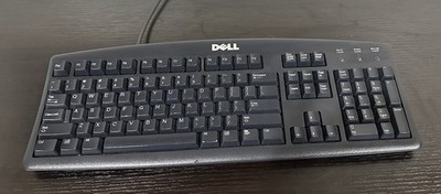 Dell Computer Keyboard Model SK 8110 PS/2 Serial PC English Wired Clicky Keys