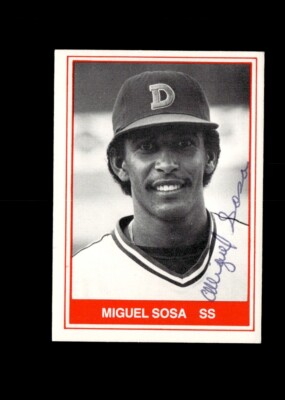 Miguel Sosa Durham Bulls 1982 TMCA authentic autographed card | eBay