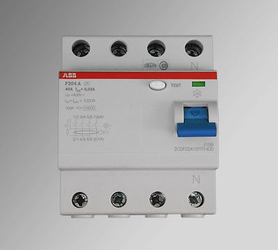 Behogan Sicherungskasten Aufputz IP65 - 4-Wege Verteilerkasten 63A