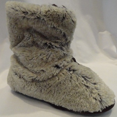 ladies dearfoam bootie slippers