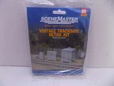 VINTAGE TRACKSIDE DETAIL KIT HO  SCALE  BY WALTHERS KIT #933-4140 NEW SEALED BOX