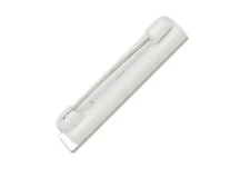 10 Premium Safety Pin Bars with Adhesive Sticky Back for Name Tags & ID Badges