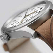 Khaki Field White / Leather | White Dial Wristwatch H69439511 4