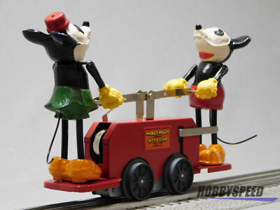 LIONEL DISNEY 100TH MICKEY MOUSE HANDCAR O GAUGE limited edition